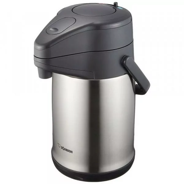 Термос Zojirushi 3.0 л з помпою (срібло) 