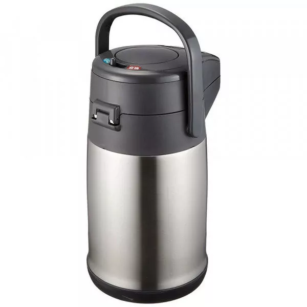 Термос Zojirushi 3.0 л з помпою (срібло) 