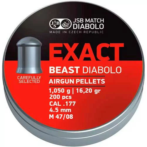 Кулі пневматичні JSB Diabolo Exact Beast 4,52 мм 1,05 г 200шт /уп (546279-200) 