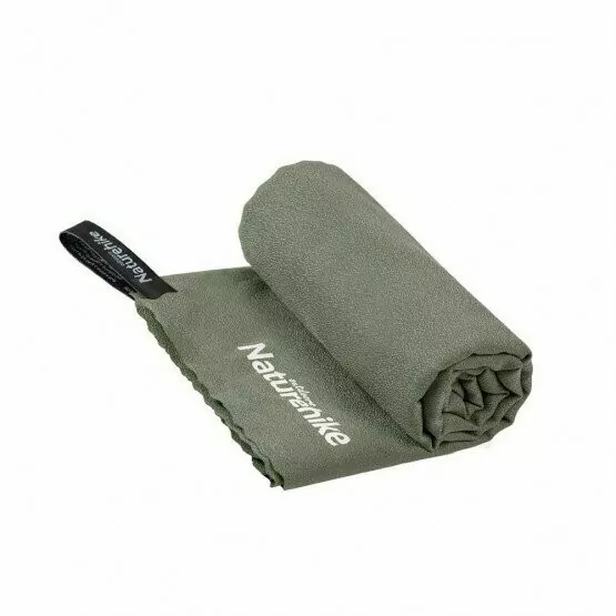Рушник Naturehike MJ02 Ultralight NH19Y002-J, 128 см х 80 см, оливковий 