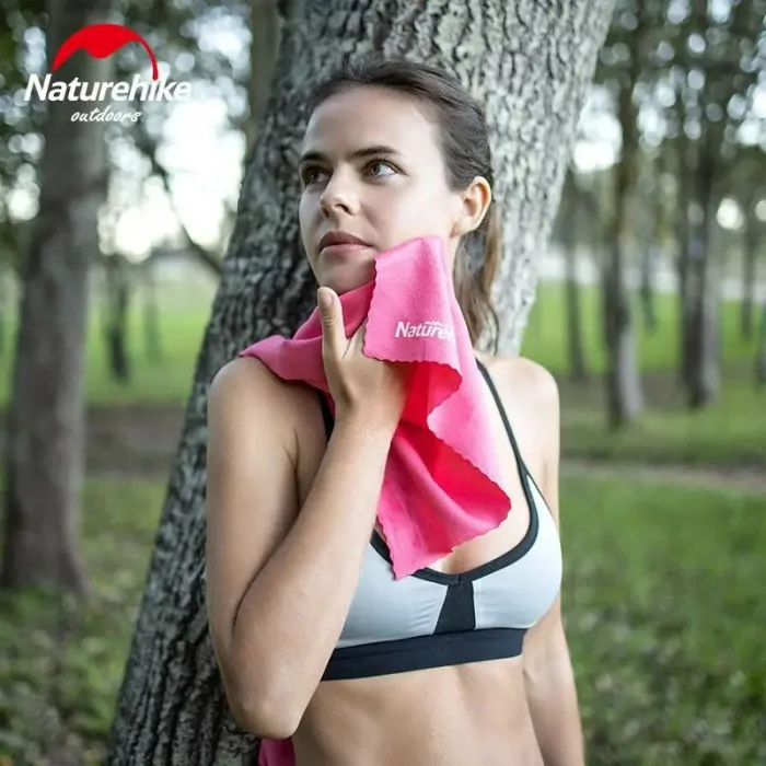 Рушник Naturehike MJ02 Ultralight NH19Y002-J, 128 см х 80 см, оливковий 