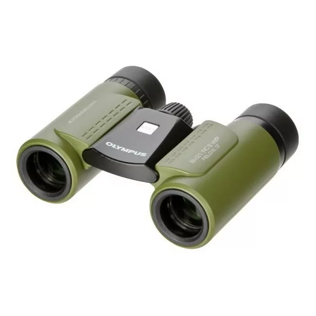Бінокль Olympus RC II WP 8X21 Оливково-зелений + ніж і компас V501013EE010 