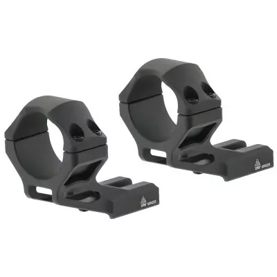 Кільця Leapers UTG ST Accu-Sync, 34mm, High, Aluminum, Picatinny, Винос 37mm black 