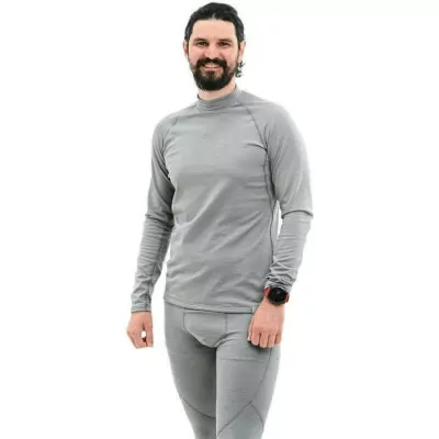 Термофутболка чоловіча Turbat Yeti Top Mns cloudburst grey - XXL - темно-сірий