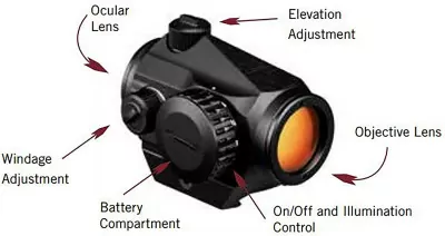 Приціл коліматорний Vortex Crossfire Red Dot (CF-RD2) 