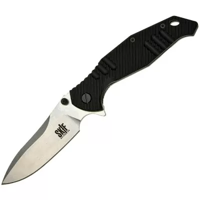 Ніж Skif Adventure II Stonewash чорний 424se