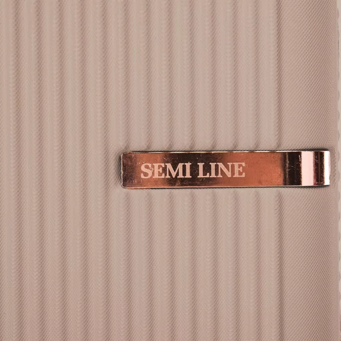 Валіза Semi Line 20" (S) Champagne (T5666-3) 