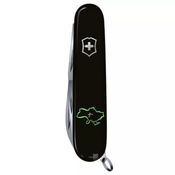 Складаний ніж Victorinox CLIMBER UKRAINE Кордони України + Дім 1.3703.3_T1290u 