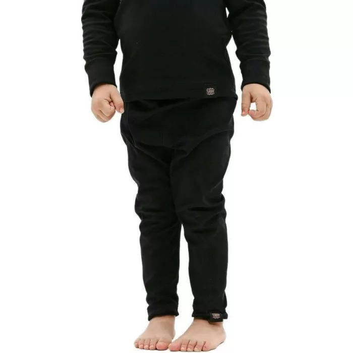 Термоштани дитячі Turbat Yeti Bottom Kids anthracite black - 104 - чорний 