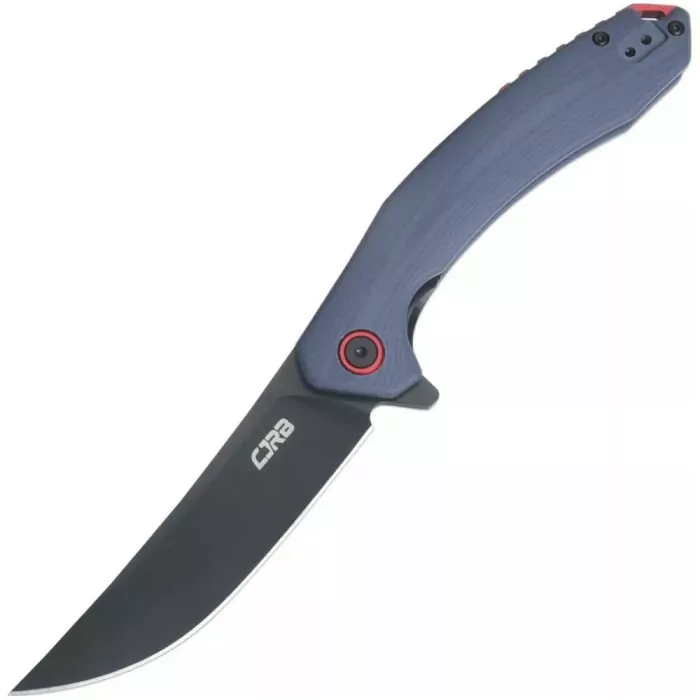 Ніж CJRB Gobi Black Blade, AR-RPM9 Steel, синій 