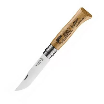 Ніж Opinel №8 VRI Форель, дуб