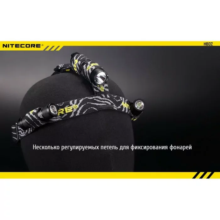 Кріплення наголовне для ліхтарів Nitecore Headband HB02 