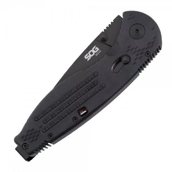Ніж SOG Aegis Black TiNi (чорний) 
