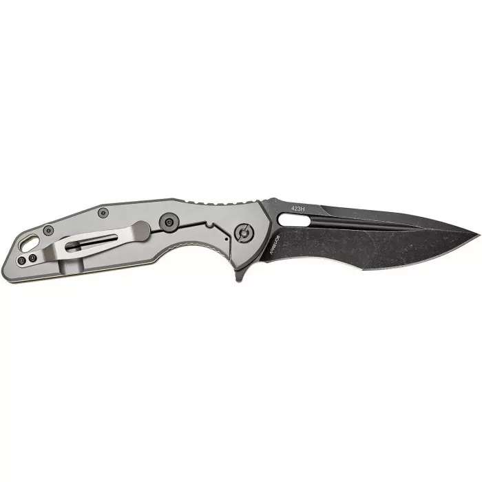 Ніж Skif Defender II Black Stonewash оливковий 423SEBG 