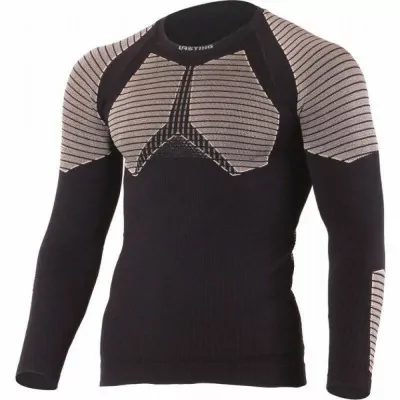 Термофутболка WEROLO 9070 чорно-сірий, чоловіча, L/XL