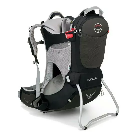 Рюкзак для перенесення дітей Osprey Poco AG, чорний 