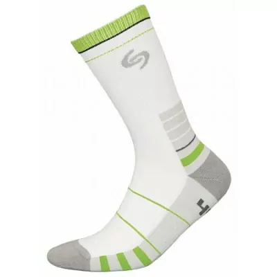 Термошкарпетки InMove Sport Deodorant білий з зеленим, 41-43