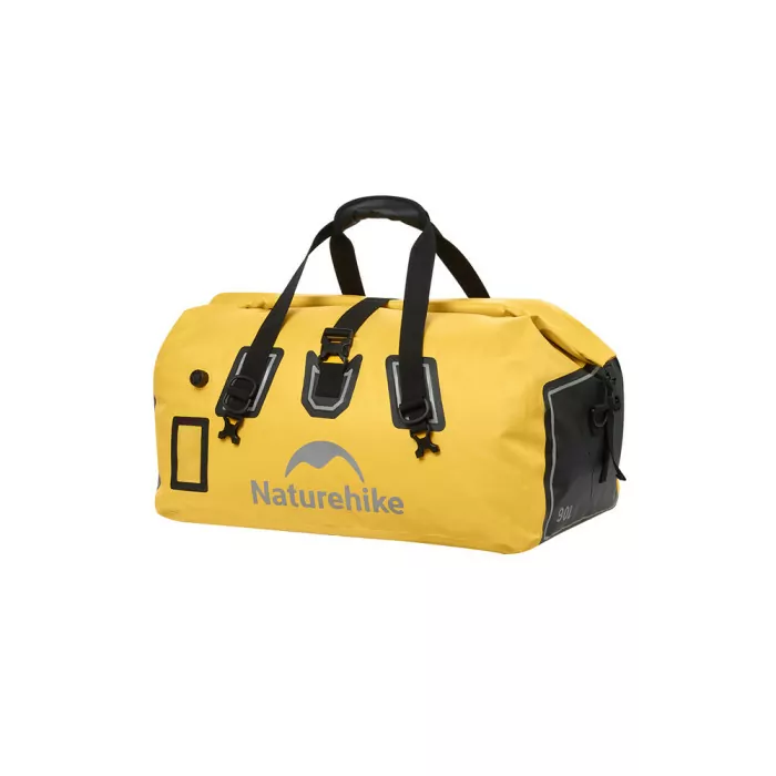 Водонепроникна дорожня сумка Naturehike CNK2450XB015, 90 л, жовта 