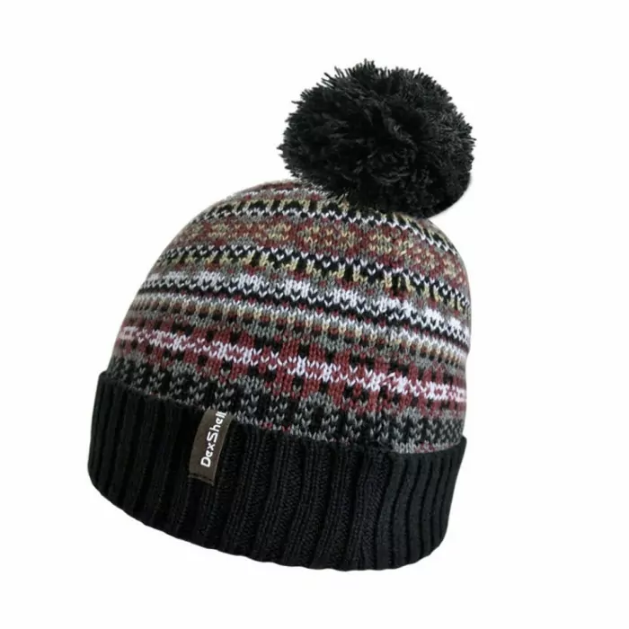 Водонепроникна шапка DexShell Beanie Fair Isle DH362BH, L/XL 