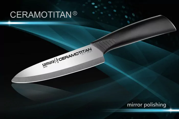 Ніж кухонний Samura Ceramotitan Шеф, 145 мм, SCT-0082 