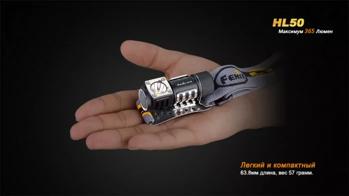 Ліхтар Fenix HL50 Cree XM-L2 (Т6) 