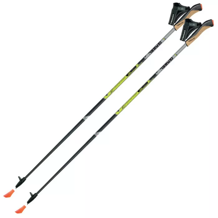 Палиці для скандинавської ходьби Gabel X-5 Black/Yellow 130 (7008351131300) 