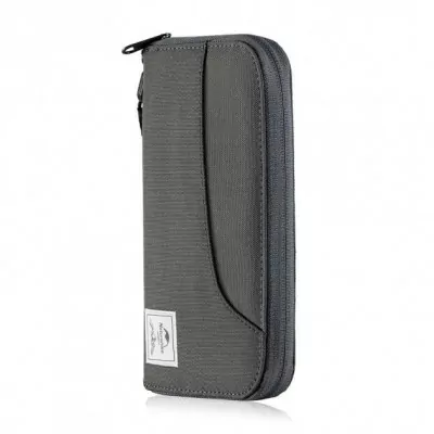 Органайзер дорожній гаманець Naturehike з RFID-блокуванням LX02 сірий NH18X020-B