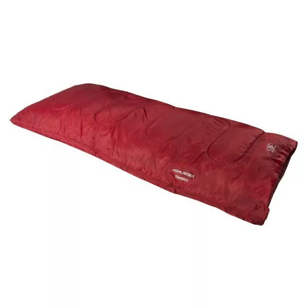 Спальний мішок Highlander Sleepline 250/+ 5°C (Left), Floral Blue 
