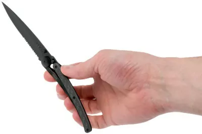 Ніж Deejo Carbon One Hand (1gc500) 