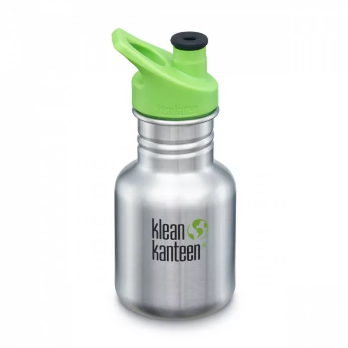 Пляшка для води Kid Kanteen Classic Sport Cap 355 мл Brushed Stainless 