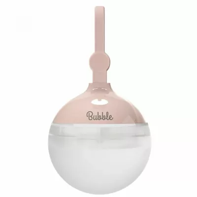 Ліхтар кемпінговий Nitecore Bubble (100 люмен, універсальне кріплення, 4 режими, 3xAAA, USB-C), Misty Rose