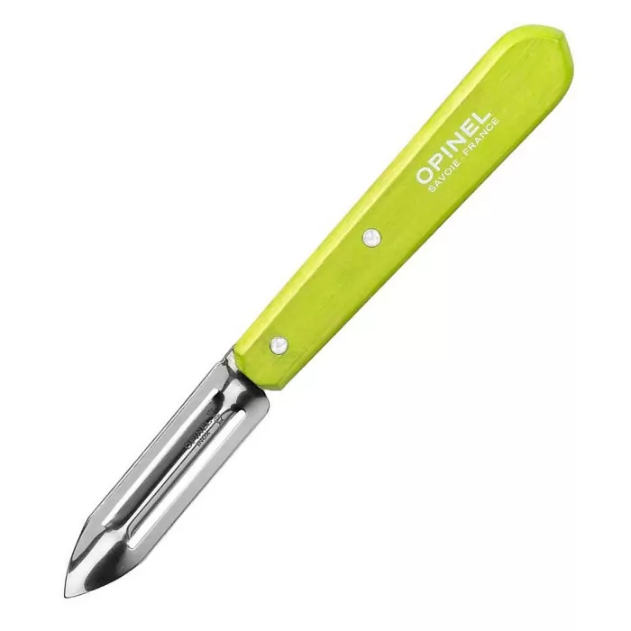 Ніж-Овочечистка Opinel №115 Peeler салатовий (OP001930) 