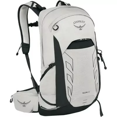 Рюкзак Osprey Talon 22 white/black - O/S - білий/чорний