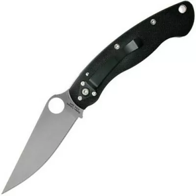 Ніж військовий лівша Spyderco, G10 (C36GPLE)