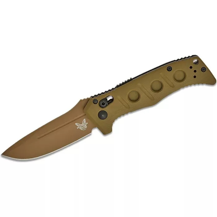 Ніж Benchmade Sibert Mini Auto Adamas, олива 