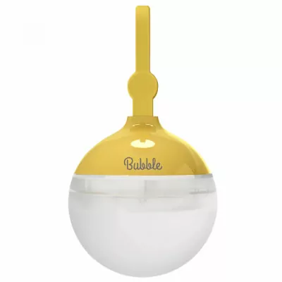 Ліхтар кемпінговий Nitecore Bubble (100 люмен, універсальне кріплення, 4 режими, 3xAAA, USB-C), Tulip Yellow