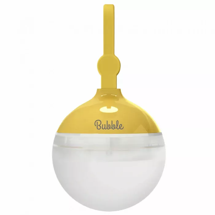 Ліхтар кемпінговий Nitecore Bubble (100 люмен, універсальне кріплення, 4 режими, 3xAAA, USB-C), Tulip Yellow 