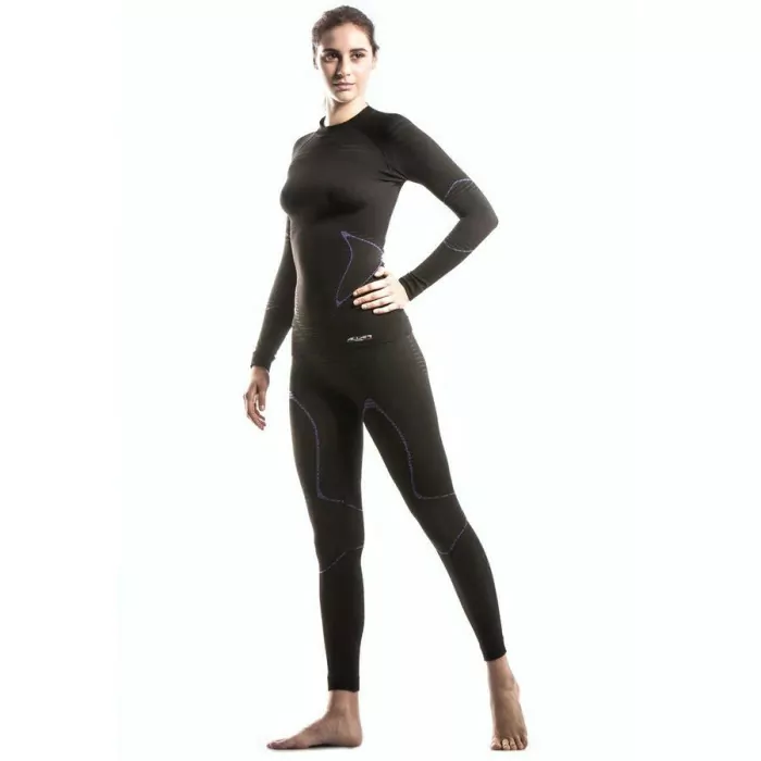 Кальсони Accapi X-Country Long Trousers Woman 999 black, M/L 