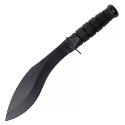 Кукрі Ka-Bar Combat Kukri, чорний, нейлоновий чохол