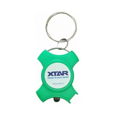 Ліхтар-брелок Xtar X-CRAFT USB XPK, 5 лм, зелений