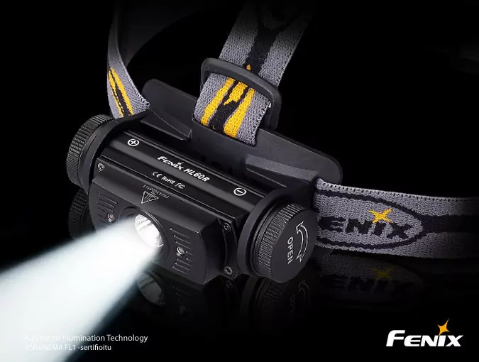 Налобний ліхтар Fenix HL60R Cree XM-L2 U2 Neutral White LED (пісочний) 