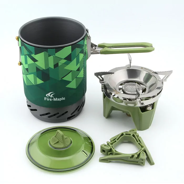 Система приготування їжі Fire-Maple FMS-X2, зелений 