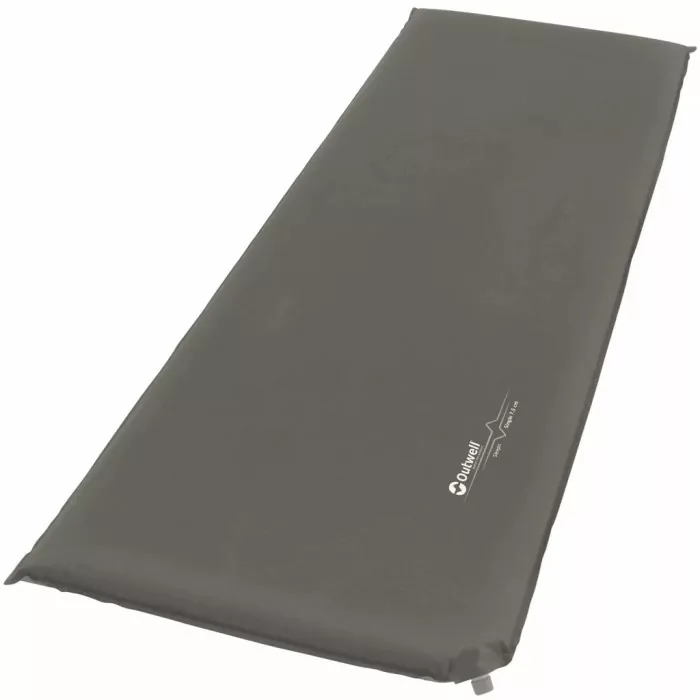 Килимок самонадувний Outwell Self-inflating Mat Sleepin Single 7.5 cm Grey (290203) 