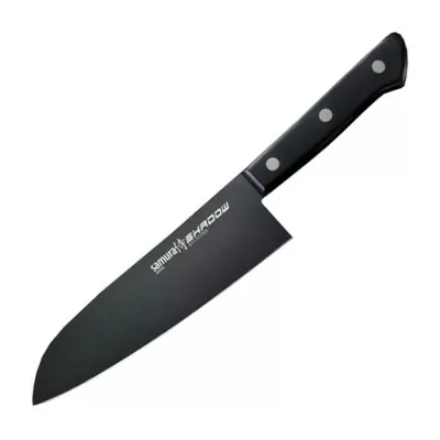 Ніж кухонний Samura Shadow Сантоку, 175 мм, SH-0095