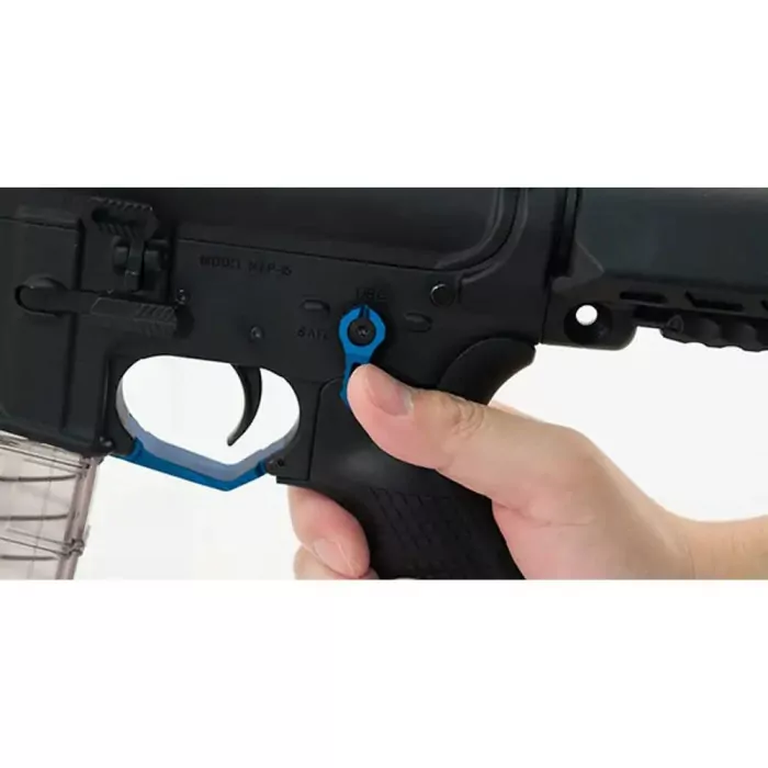 Запобіжник Leapers AR15 двосторонній matte blue 