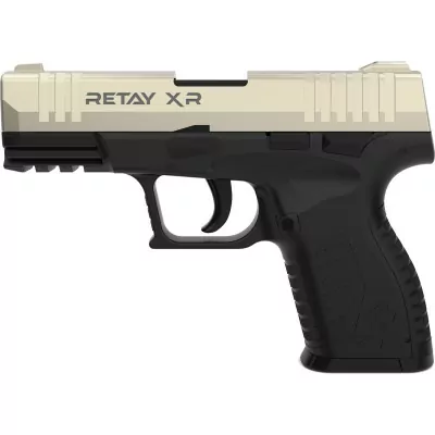 Пістолет стартовий Retay XR 9мм satin (Y700290S)