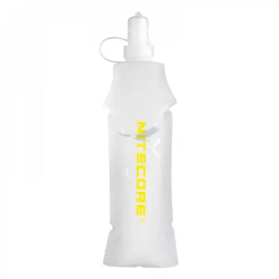 Пляшка складна для бігу Nitecore Soft Flask (0,5 л), біла
