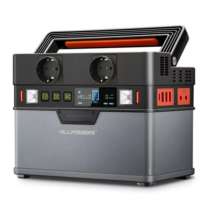 Зарядна станція ALLPOWERS S300 (300W, 78000 mAh, 288 Wh), чорна 