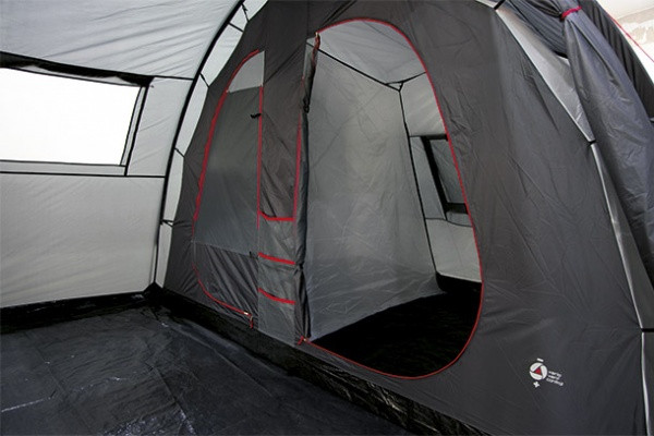 Намет High Peak Ancona 4 (Dark Grey /Red) 