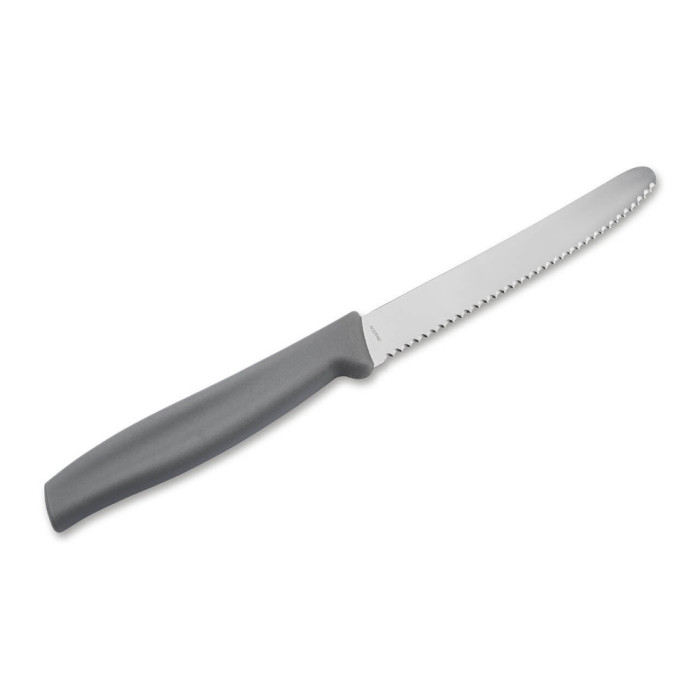 Серрейторний кухонний ніж Boker Sandwich Knife, сірий 